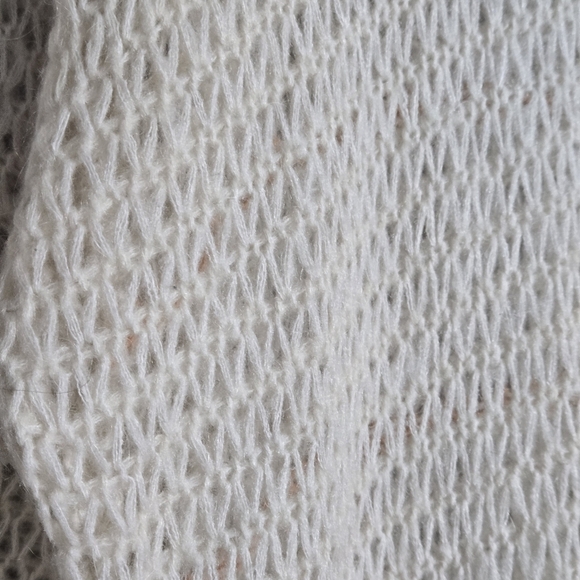 Free People Float On Sweater Dress Women's S Cream Babydoll Retro Romantic - Picture 7 of 13